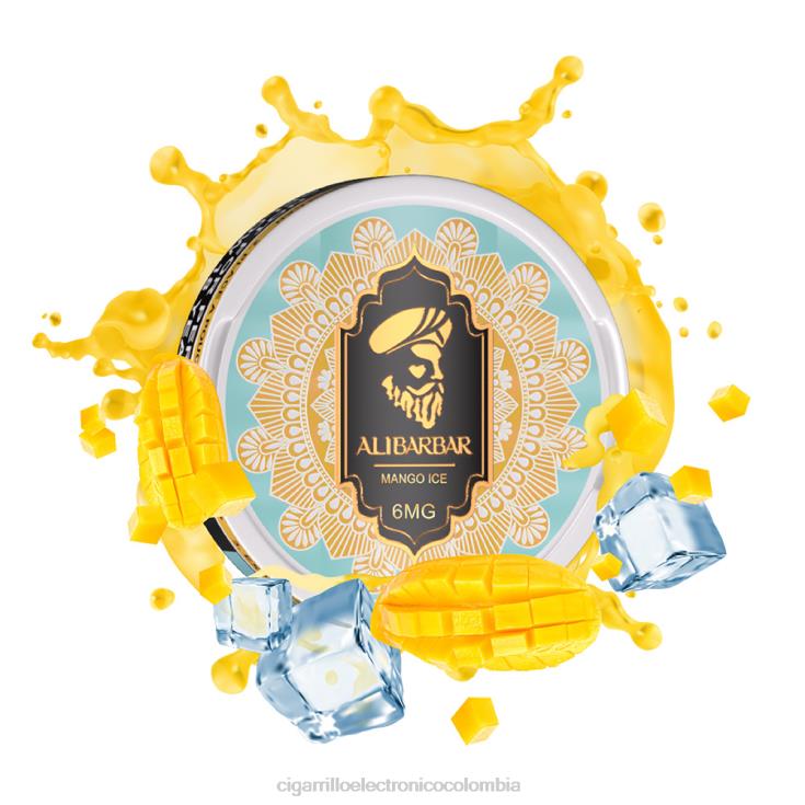 hielo de mango - cigarrillo electrónico Colombia precio 6PB4X68 ALIBARBAR bolsa de nicotina