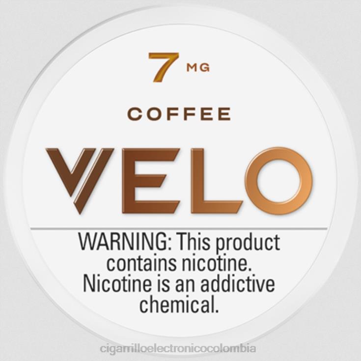 café - cigarrillo electrónico precio 6PB4X51 VELO bolsa de nicotina 7 mg