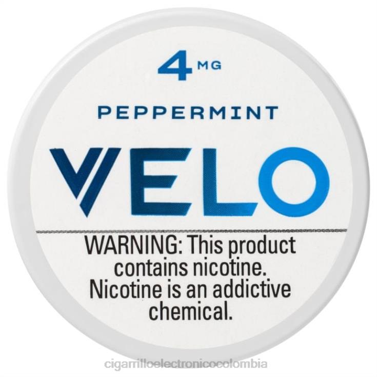 menta - cigarrillo electrónico precio 6PB4X41 VELO bolsa de nicotina 4 mg