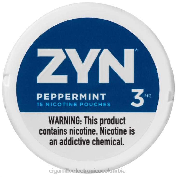 menta - cigarrillo electrónico Colombia precio 6PB4X28 ZYN bolsa de nicotina 3 mg