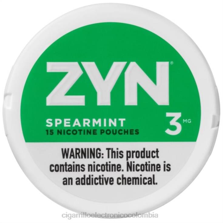 menta verde - cigarrillo electrónico iqos 6PB4X25 ZYN bolsa de nicotina 3 mg