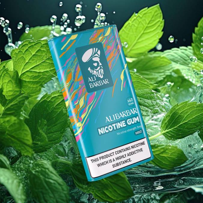 Productos De Vapeo Al Por Mayor - Alibarbar chicle de nicotina menta 2TF483