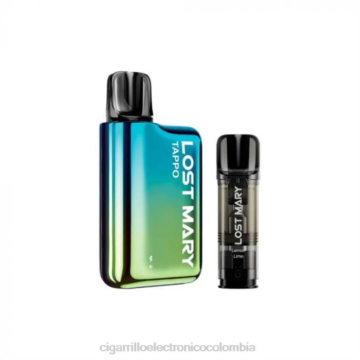 azul verde x lima limón - cigarrillo electrónico terea 6PB4X436 LOST MARY Tappo kit de vapeo pod