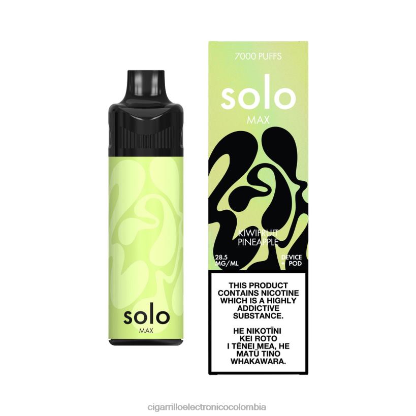 Cigarrillo Electrónico Desechable - Solo MAX kit de cápsulas kiwi piña HHHBR68