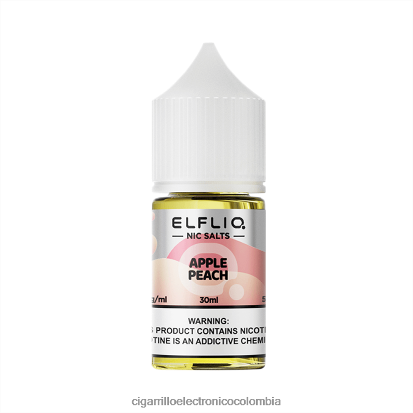 durazno de manzana ELFBAR ELFLIQ nic sal 30 ml N2000N7