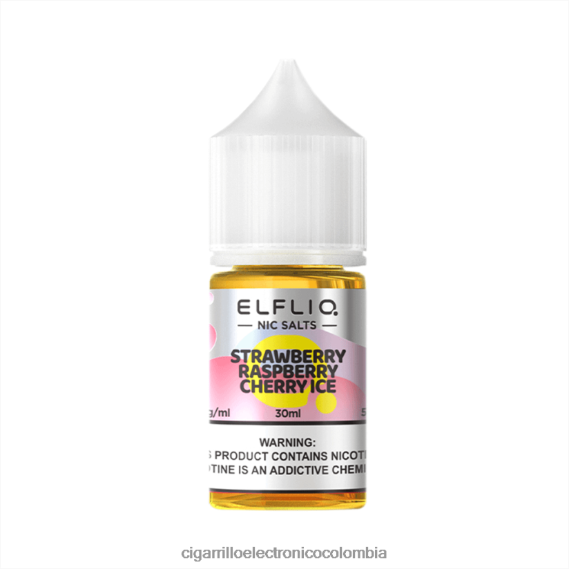 hielo de cereza de frambuesa de fresa ELFBAR ELFLIQ nic sal 30 ml N2000N32