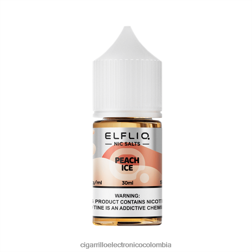 hielo de durazno ELFBAR ELFLIQ nic sal 30 ml N2000N22
