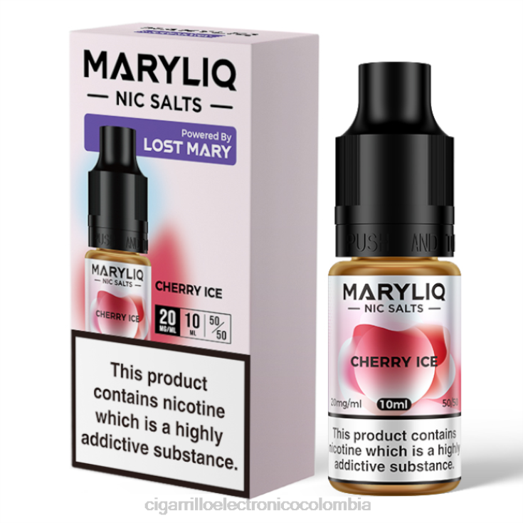 hielo de cereza - cigarrillo electrónico recargable 6PB4X443 LOST MARY MARYLIQ sales nic - 10ml - 20mg