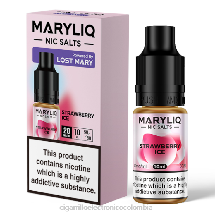 hielo de fresa - cigarrillo electrónico Colombia 6PB4X457 LOST MARY MARYLIQ sales nic - 10ml - 20mg