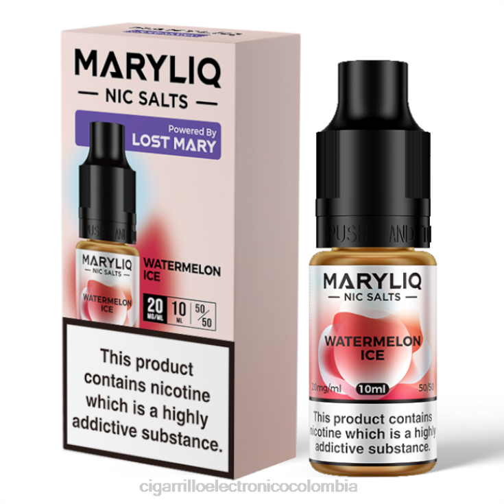 hielo de sandia - cigarrillo electrónico recargable 6PB4X463 LOST MARY MARYLIQ sales nic - 10ml - 20mg