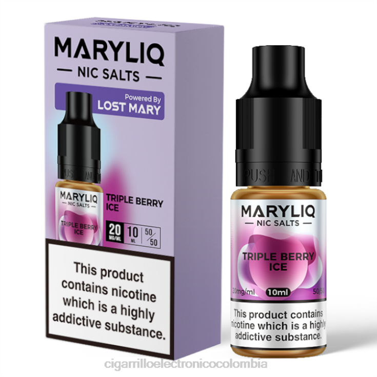 hielo de triple baya - cigarrillo electrónico Colombia precio 6PB4X458 LOST MARY MARYLIQ sales nic - 10ml - 20mg