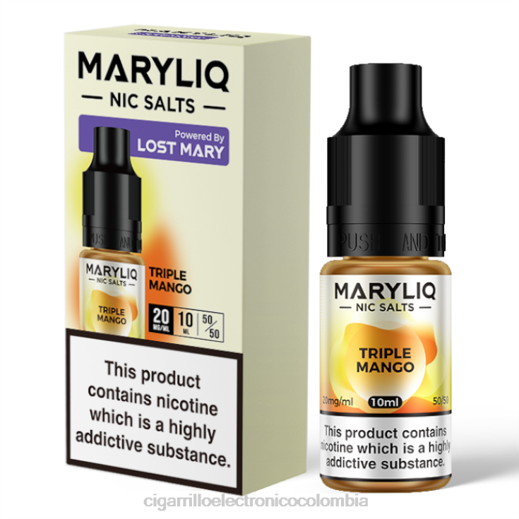 mango triple - cigarrillo electronico cali Colombia 6PB4X459 LOST MARY MARYLIQ sales nic - 10ml - 20mg
