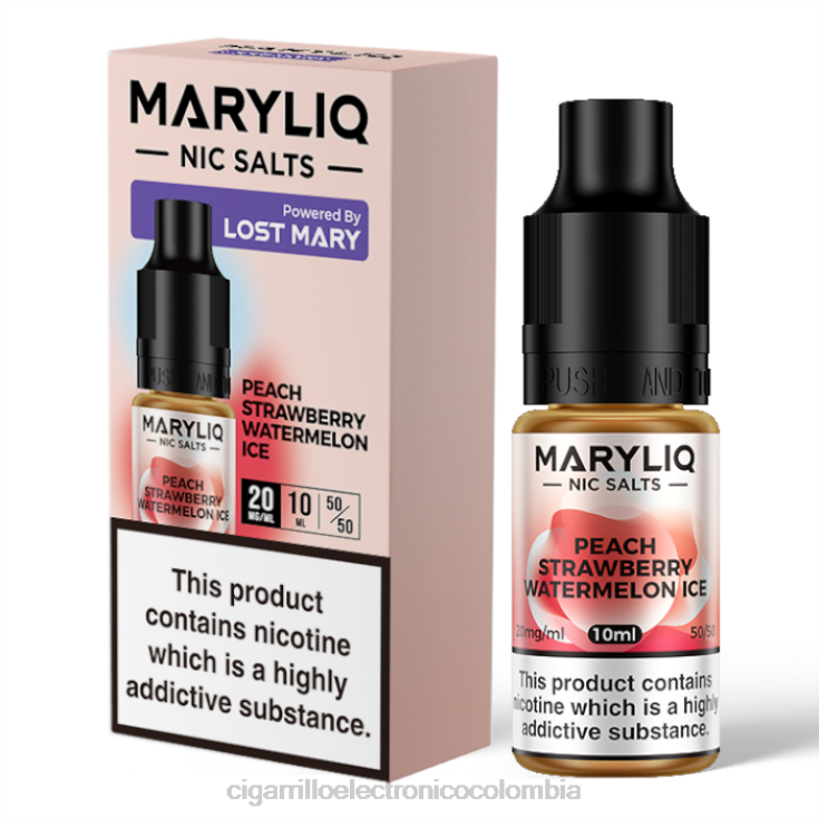 melocotón fresa sandía hielo - cigarrillo electrónico precio 6PB4X451 LOST MARY MARYLIQ sales nic - 10ml - 20mg