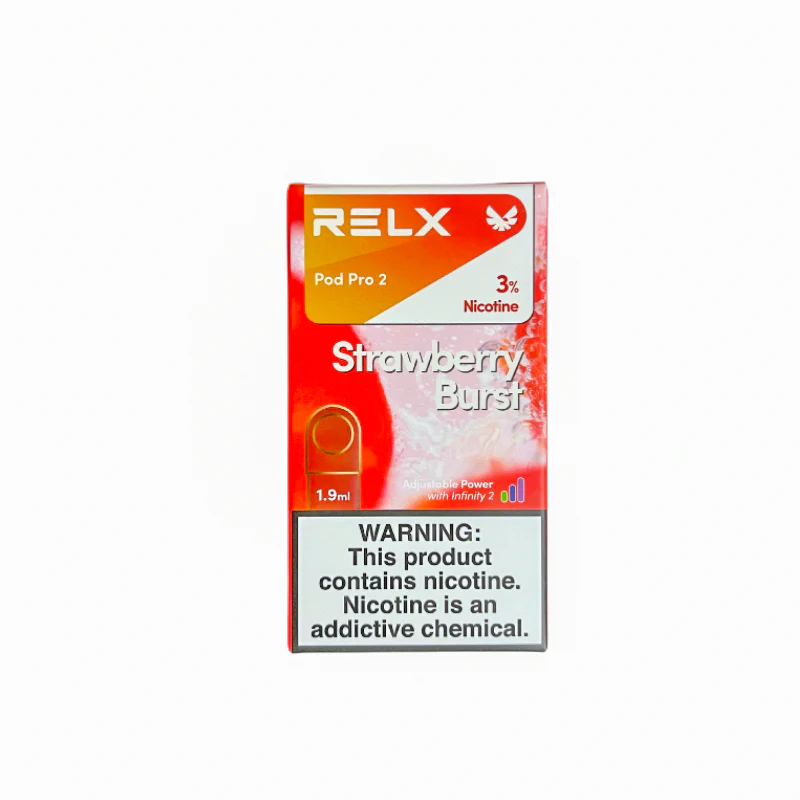 explosión de fresa - cigarrillo electrónico recargable 6PB4X243 RELX Pod Pro 2