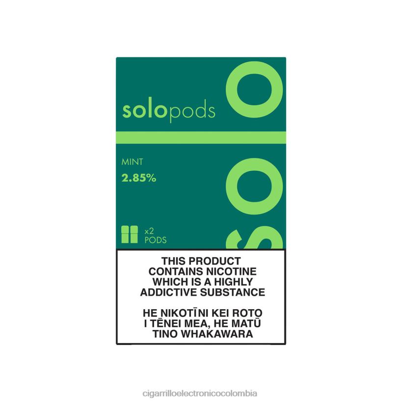 Vaporizador Desechable Precio - Solo paquete de 2 cápsulas de repuesto menta HHHBR52