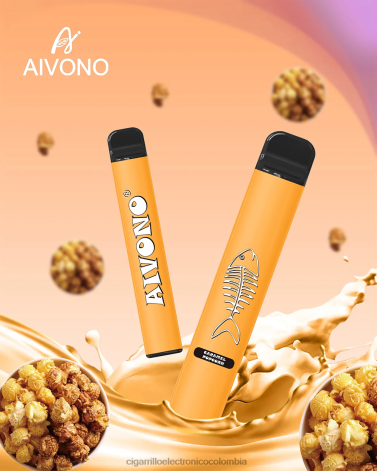Vaporizador Desechable Precio - Aivono AIM FISHBONE 600 palomitas de caramelo 4T020286