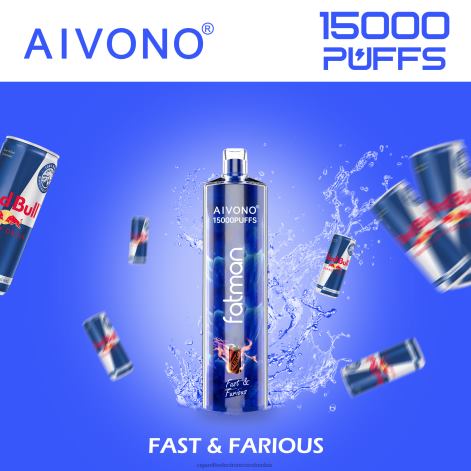 Cigarrillo Electrónico Colombia - Aivono FATMAN 15000 rapido y furioso 4T02018