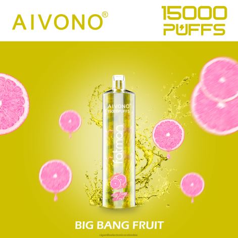 Cigarrillo Electrónico Desechable - Aivono FATMAN 15000 fruta del big bang 4T02016