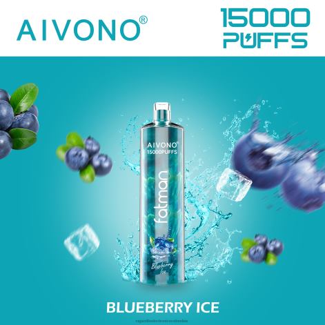 Cigarrillo Electrónico Precio - Aivono FATMAN 15000 hielo de arándanos 4T02014