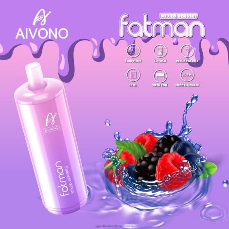 Cigarrillo Electrónico Precio - Aivono FATMAN 6800 bayas mixtas 4T02027