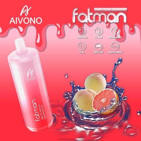 Productos De Vapeo Al Por Mayor - Aivono FATMAN 6800 pomelo 4T02025