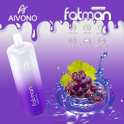 Tienda De Vapeo Al Por Mayor - Aivono FATMAN 6800 hielo de uva 4T02024