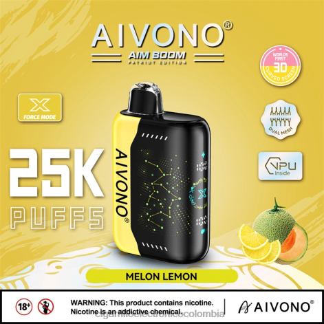 Distribuidor Vapeo Al Por Mayor - Aivono AIM BOOM 25000 melon limon 4T020348