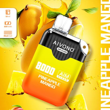 Cigarrillo Electrónico Precio - Aivono AIM CLEAR 8000 mango de piña 4T020209