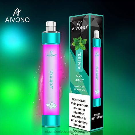 Cigarrillo Electrónico Desechable - Aivono AIM FIRE 1000 menta fresca 4T020328