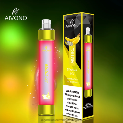 Productos De Vapeo Al Por Mayor - Aivono AIM FIRE 1000 hielo de plátano 4T020324