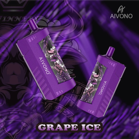 Cigarrillo Electronico Venta Mayoreo - Aivono AIM WINNER 5000 hielo de uva 4T020125