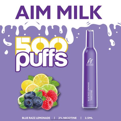 Cigarrillo Electrónico Terea - Aivono AIM MILK 500 limonada azul razz 4T020264