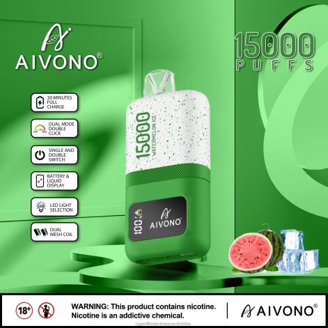 Cigarrillo Electrónico Colombia - Aivono AIM magic 15000 hielo de sandia 4T02070