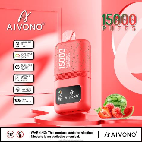 Cigarrillo Electrónico Colombia Precio - Aivono AIM magic 15000 sandia fresa 4T02058