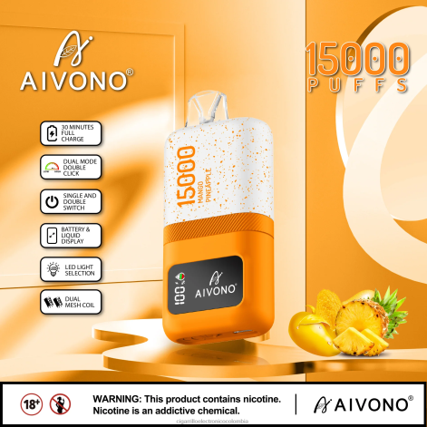 Cigarrillo Electrónico Terea - Aivono AIM magic 15000 mango piña 4T02069