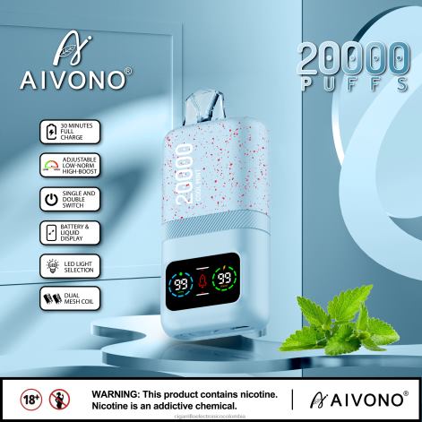 Cigarrillo Electrónico Colombia Precio - Aivono AIM magic 20000 menta fresca 4T02084