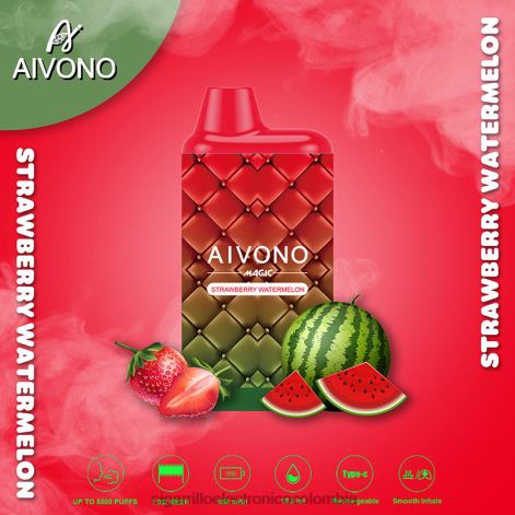 Cigarrillo Electronico Venta Mayoreo - Aivono AIM MAGIC cigarrillo de caja de 5800 bocas sandia fresa 4T02099