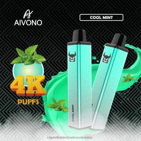 Cigarrillo Electronico Cali Colombia - Aivono AIM FREAK 4000 menta fresca 4T020254