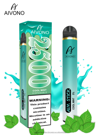Cigarrillo Electrónico Desechable - Aivono AIM STICK 2500 menta fresca 4T020159