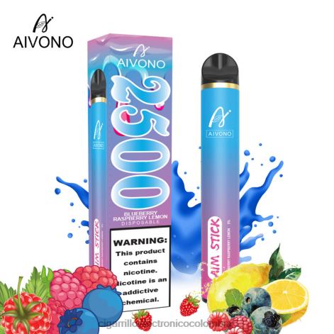 Tienda De Vapeo Al Por Mayor - Aivono AIM STICK 2500 arándano frambuesa limón 4T020154