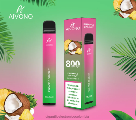 Cigarrillo Electrónico Colombia - Aivono AIM PLUS 800 coco piña 4T020200