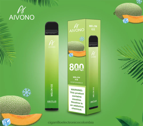 Cigarrillo Electrónico Colombia - Aivono AIM PLUS 800 hielo de melón 4T020187