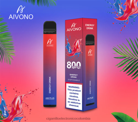 Cigarrillo Electrónico Colombia Precio - Aivono AIM PLUS 800 bebida energética 4T020201