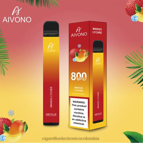 Cigarrillo Electrónico Desechable - Aivono AIM PLUS 800 lichi de mango 4T020185