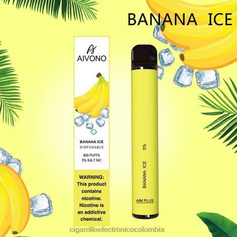 Cigarrillo Electrónico Vape - Aivono AIM PLUS 800 hielo de plátano 4T020171