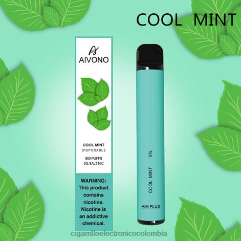 Cigarrillo Electronico Venta Mayoreo - Aivono AIM PLUS 800 menta fresca 4T020177