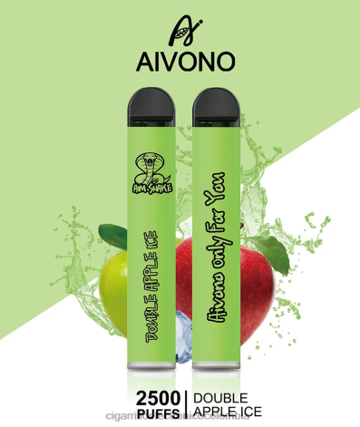 Cigarrillo Electrónico Colombia - Aivono AIM SNAKE 2500 doble hielo de manzana 4T020304