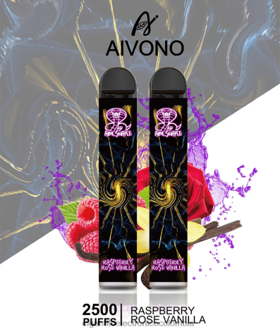 Cigarrillo Electrónico Colombia - Aivono AIM SNAKE 2500 frambuesa rosa vainilla 4T020317