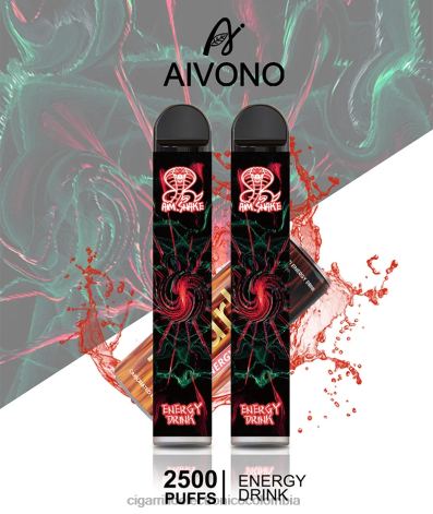 Cigarrillo Electrónico Colombia Precio - Aivono AIM SNAKE 2500 bebida energética 4T020305