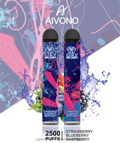 Cigarrillo Electrónico Colombia Precio - Aivono AIM SNAKE 2500 fresa arándano frambuesa 4T020318